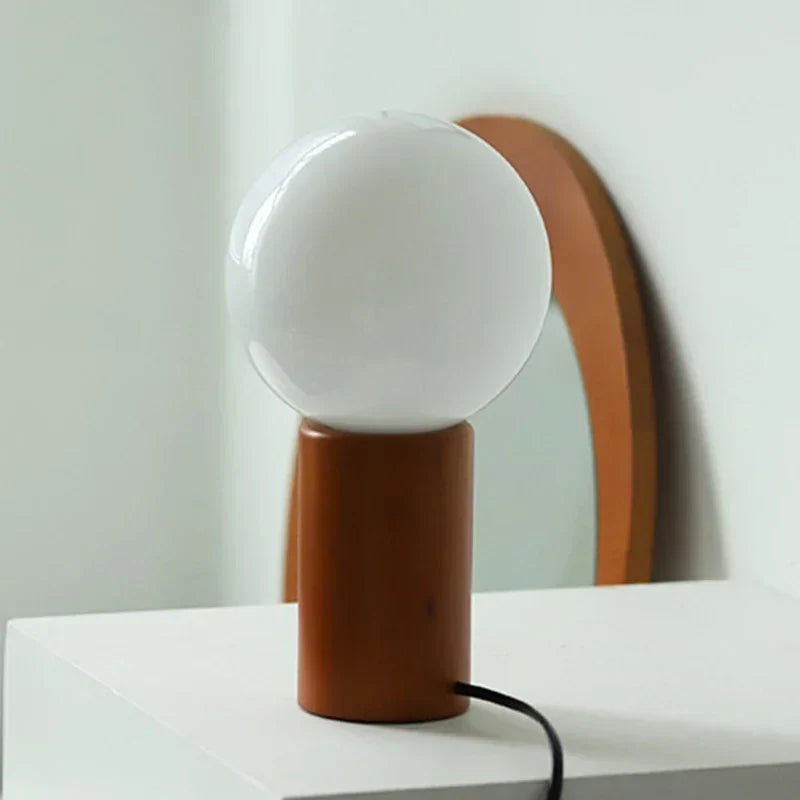 Tuija - Small Table Lamp Bauhaus Furniture  BO-HA Brown