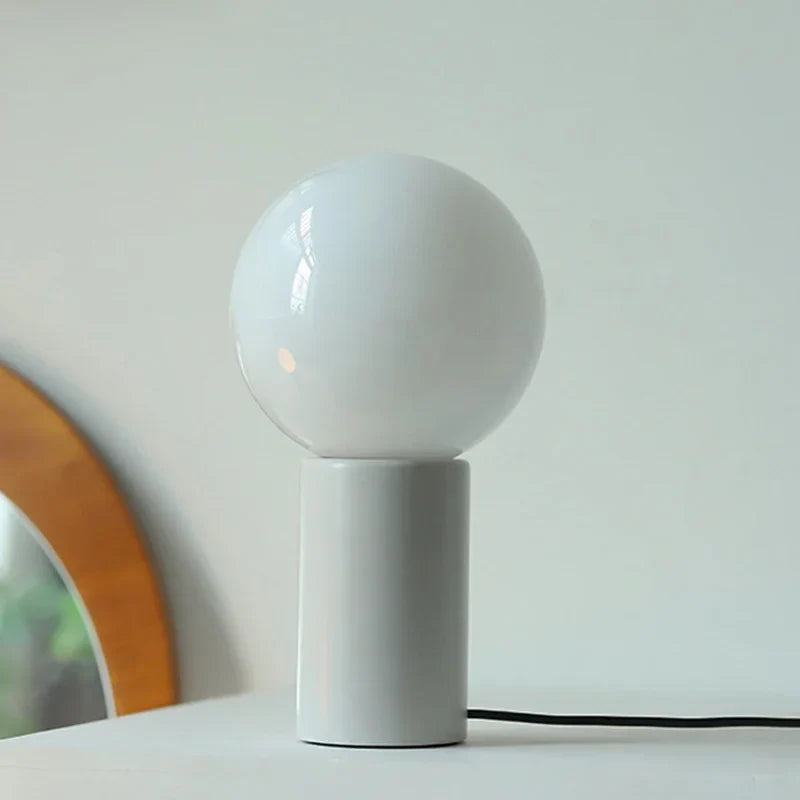 Tuija - Small Table Lamp Bauhaus Furniture  BO-HA White