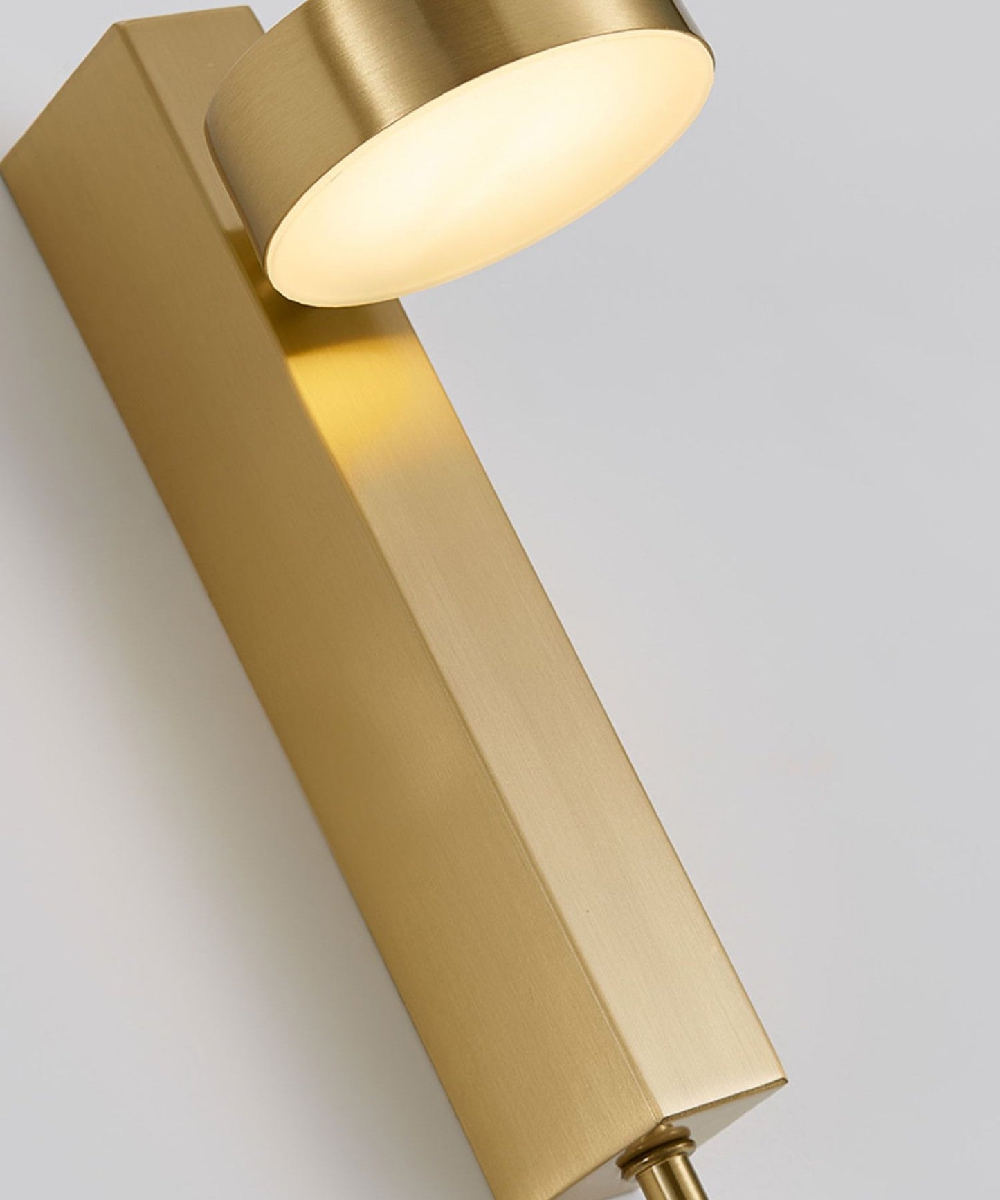 Emelie - Gold Wall Lamp with Dimmer Switch