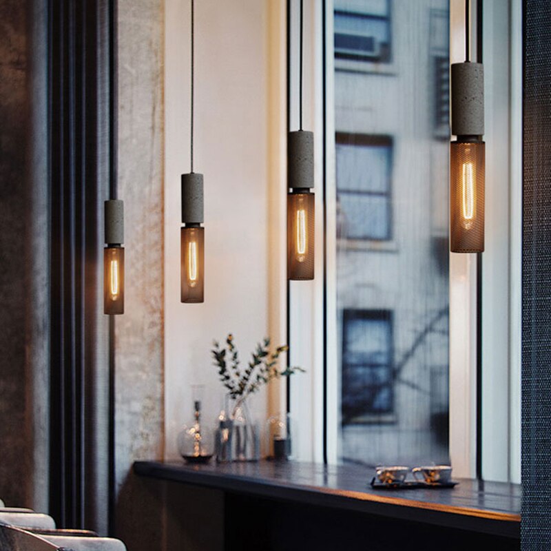 Aslak Loft Cement Pendant Lamp