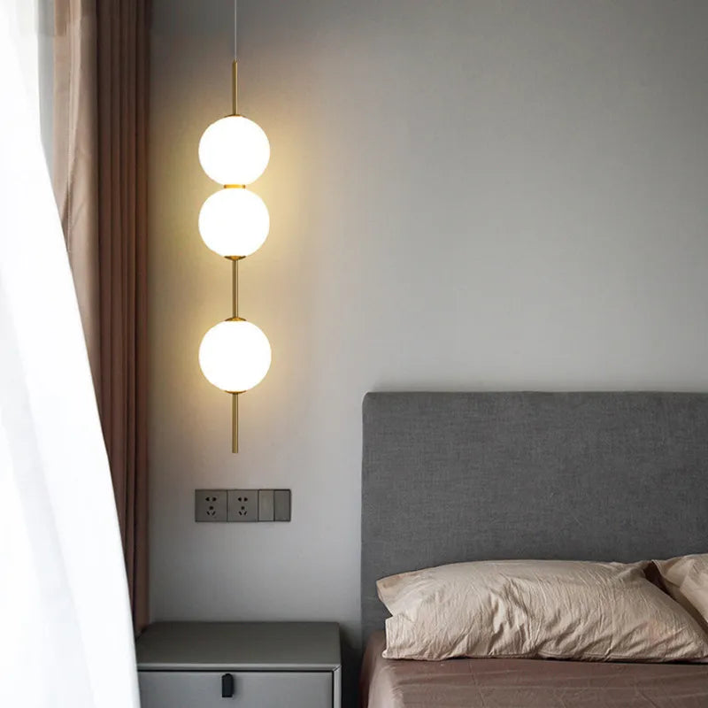 Magnild - Modern Glass Pendant Lights Pendant Lights for Bedroom