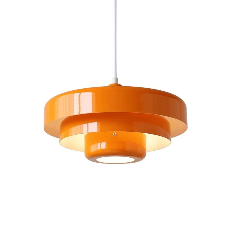 Aksel - Retro Orange Pendant Lamp Bauhaus Furniture