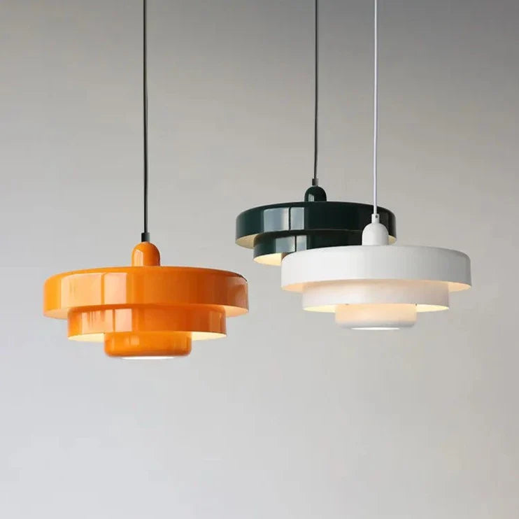 Aksel - Retro Orange Pendant Lamp Bauhaus Furniture