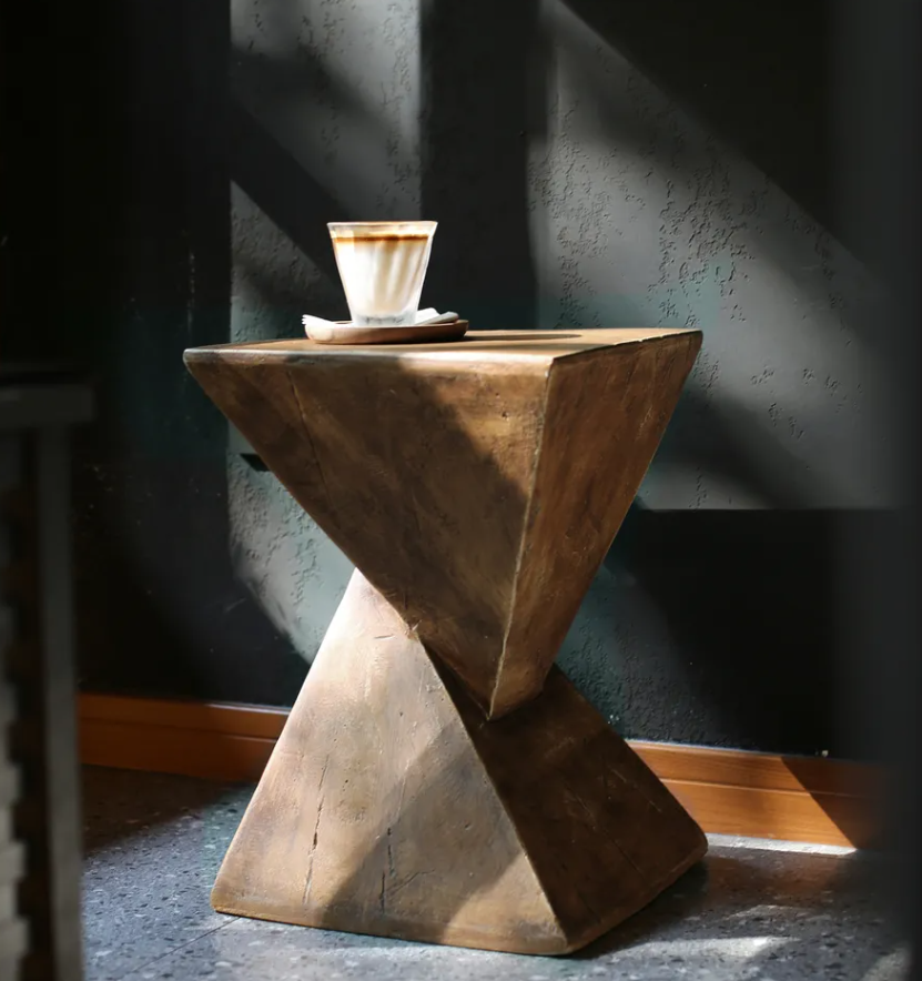 Axel - Modern Geometry Side Table