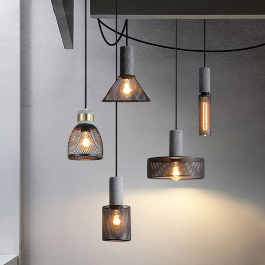 Aslak Loft Cement Pendant Lamp