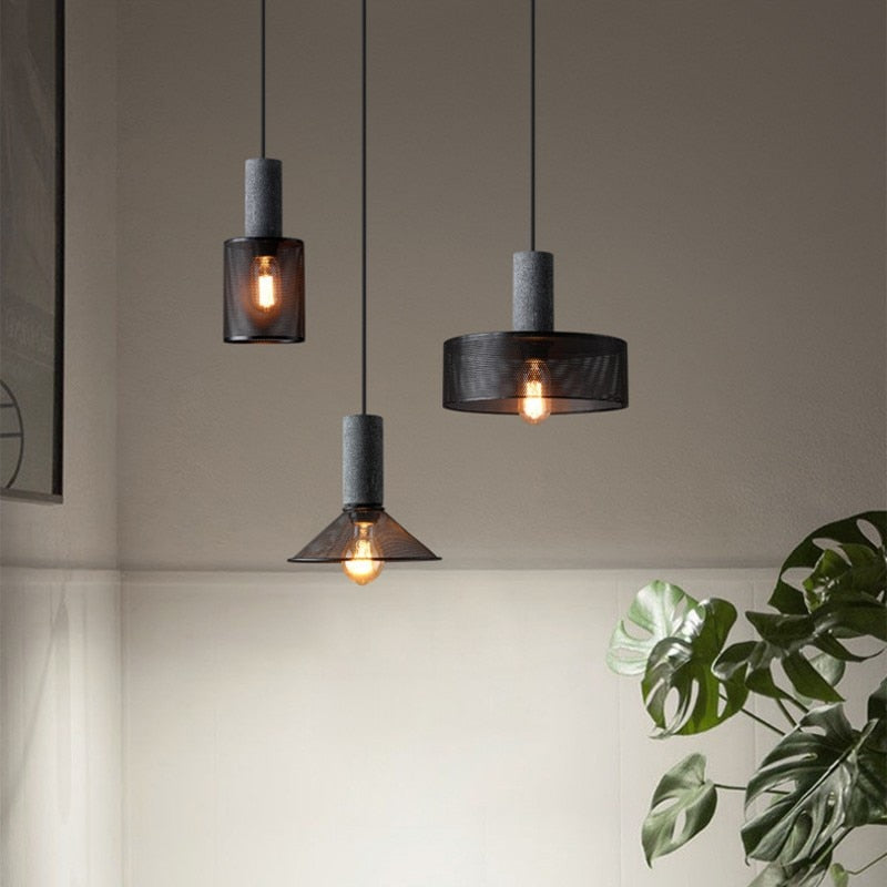 Aslak Loft Cement Pendant Lamp