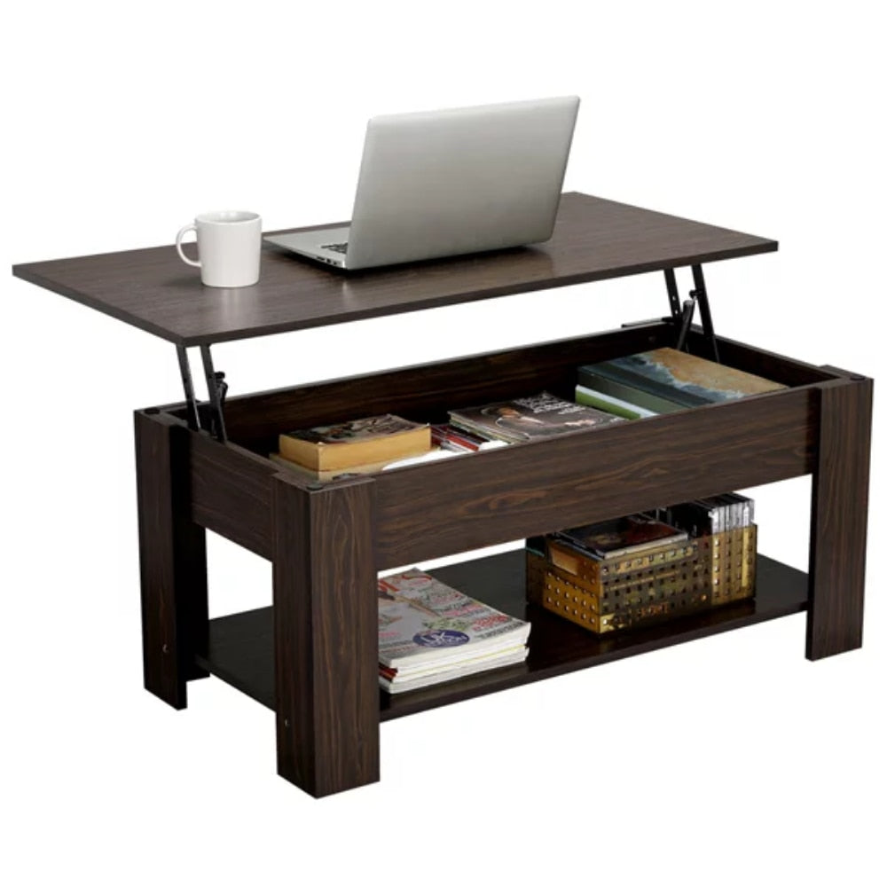 Tindra - Lift Top Coffee Table with Storage Square Coffee Table with Storage