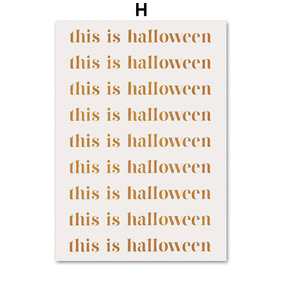 Orvar - Halloween Canvas Fall Decor Sale Bedroom Decor Fall Home Decor Fall Decor 2023 BO-HA