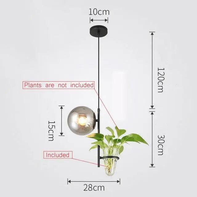 Tora - Pendant Planter Light