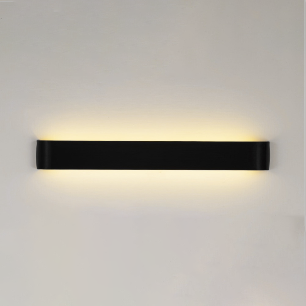 Baran - Modern Metal Wall Sconces  BO-HA Black 24 cm (9.4”)