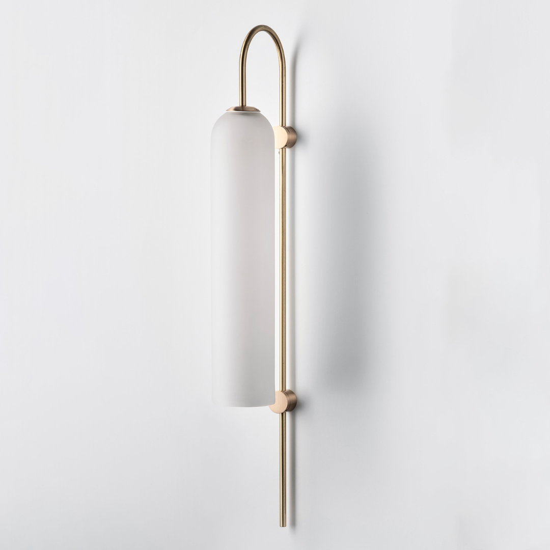 Jara - Modern Brass Wall Sconces  BO-HA Matte White