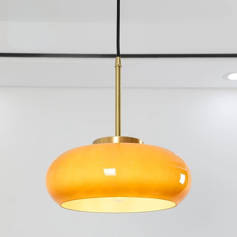 Jonna - Copper Pendant Light Fixtures Bauhaus Lighting  BO-HA Orange