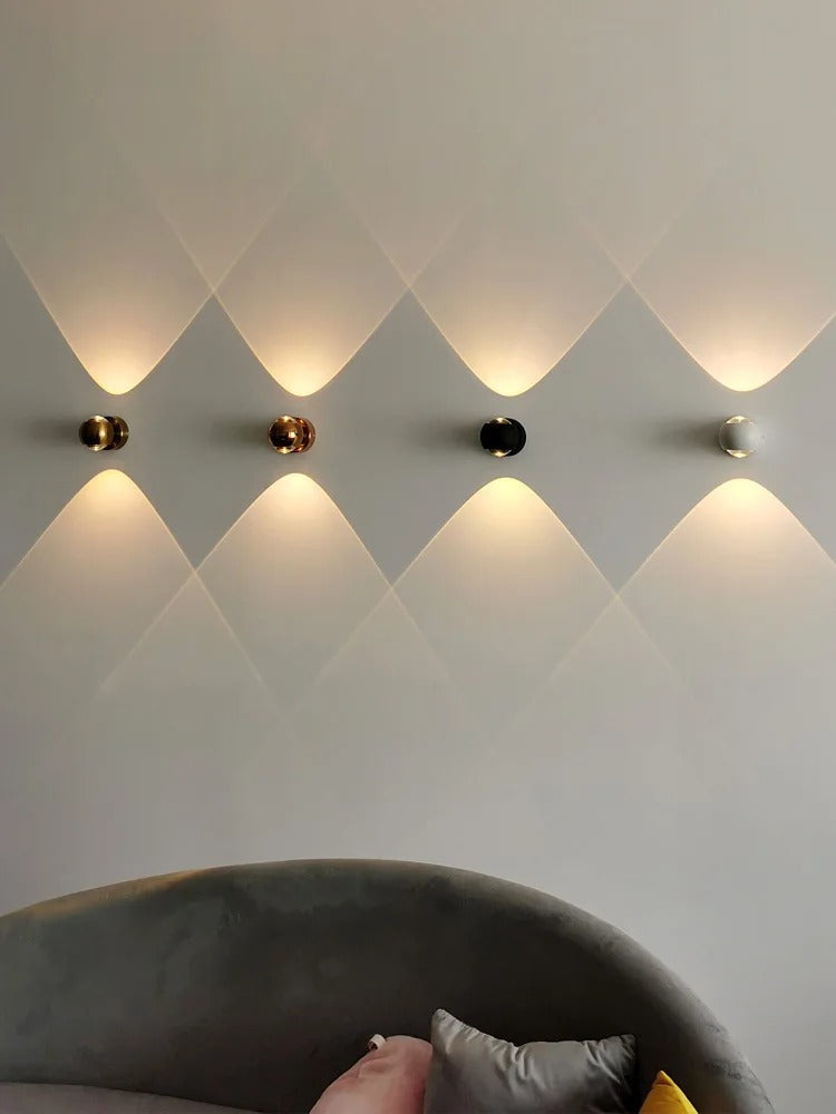 Jorid - Modern Brass LED Wall Lamp Foyer