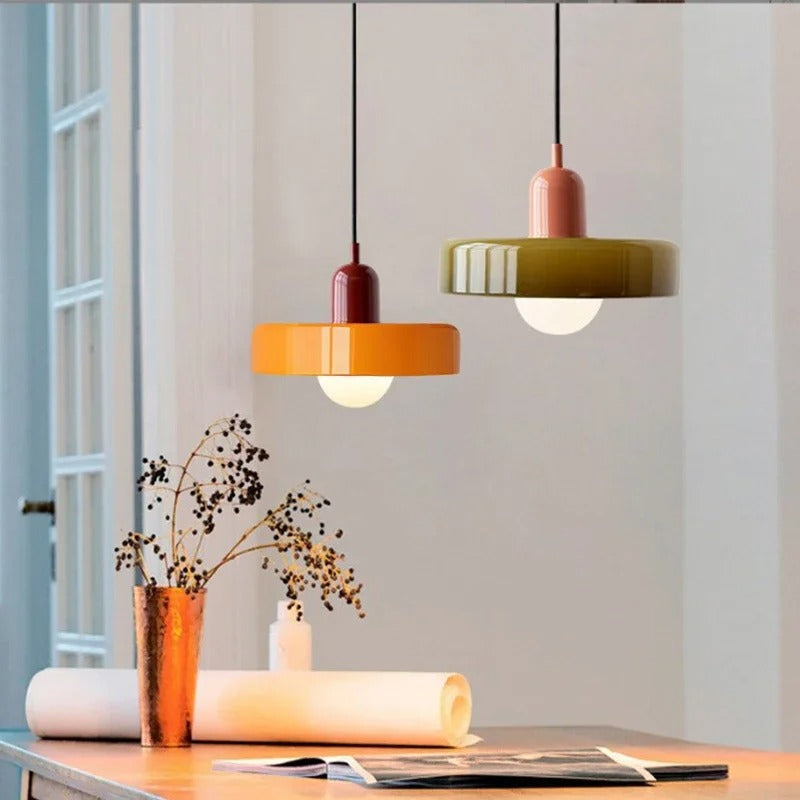 Kalle - Glass Pendant Light Bauhaus Furniture